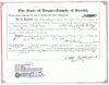 John S. Tumlinson and Nancy Elizabeth Ratliff marriage license